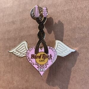 Hard Rock Cafe ATLANTIC CITY & BALTIMORE 2003 Limited Ed BKA Memorial Guitar PIN